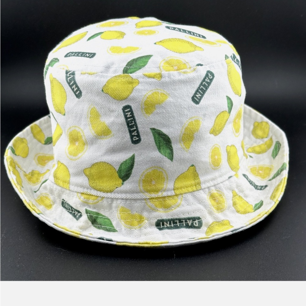 Lemon Print Bucket Hat